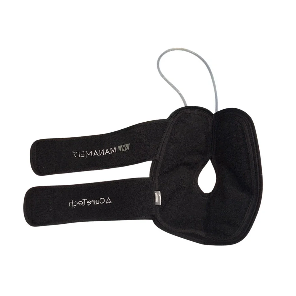 MANAMED Cure Tech 2 in 1 TENS Therapy Arm Sling Knee Brace Black‎ Adjustable